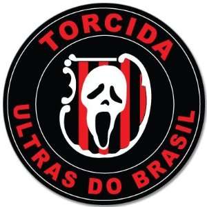  Ultras De Brasil GREMIO Brazil bumper sticker 4 x 4 