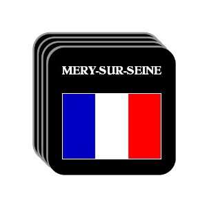  France   MERY SUR SEINE Set of 4 Mini Mousepad Coasters 