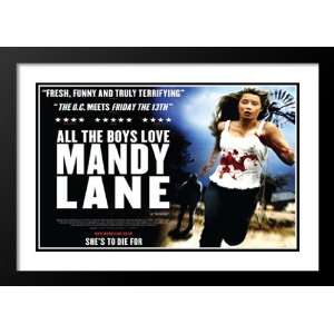 All the Boys Love Mandy Lane 20x26 Framed and Double Matted Movie 