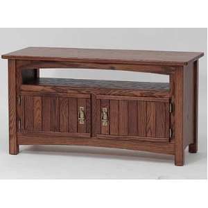  #973 Solid Wood TV Stand Mission Oak Plasma LCD TV Stand 