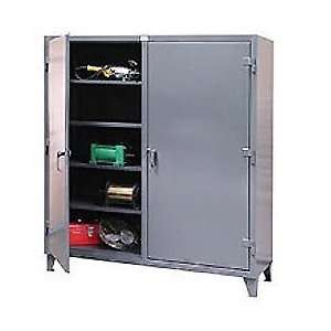  Strong Hold® Heavy Duty Double Shift Storage Cabinet 