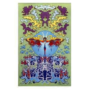  Waterfly ~ Tapestry ~ 60 x 90 in.