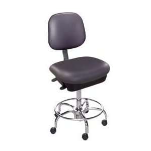  CLASS 10 CLN RM BLACK   Cleanroom Chair, BioFit   Model 