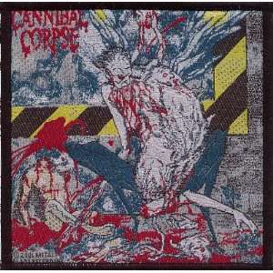    Cannibal Corpse Blood Rock Music Band Woven Patch 