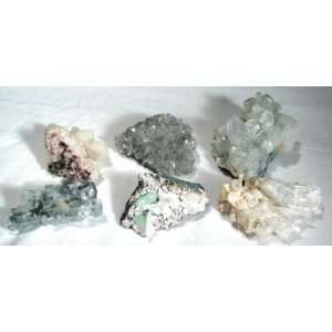  Various Crystal Clusters 