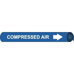 PIPE MARKERS COMPRESSED AIR W/B