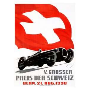  V. Grosser Preis der Schweiz Giclee Poster Print by 