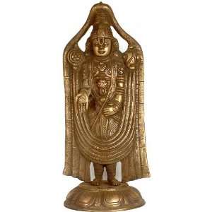  Lord Tirupati   Brass Sculpture