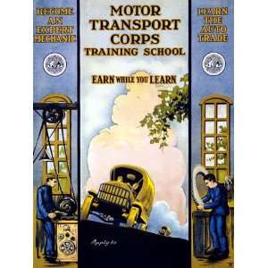  Motor Transport Corps 20x30 poster