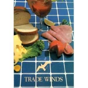   Trade Winds Menu Wyndham Hotel Seaworld Florida 1986 