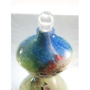  Murano Design Glass Seaworld Pattern Perfume Bottle PV 391 
