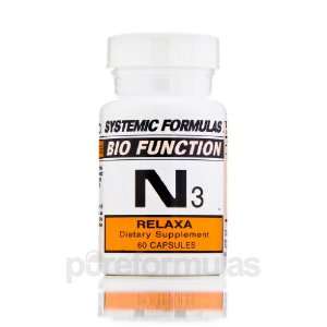  n3 relaxa 60 capsules by systemic formulas Health 