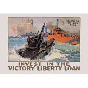   Sea Lanes Open   Invest in the Liberty Loan   01011 8