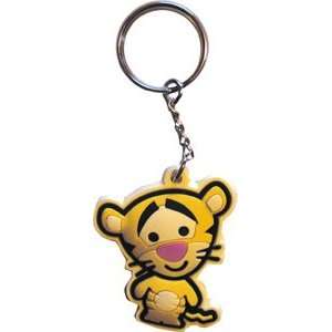    Disney Cuties Tigger Rubber Keychain K DIS 0108 R Toys & Games