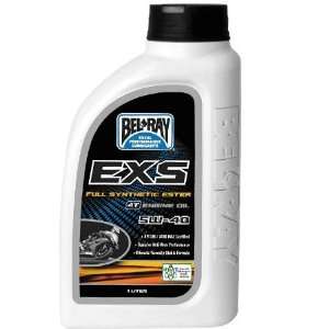 Bel Ray EXS Full Synthetic Ester 4T Engine Oil   15W50   1 Liter 99162 