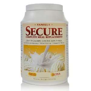   Secure Vanilla Complete Meal Replacement   100 Servings   AutoShip