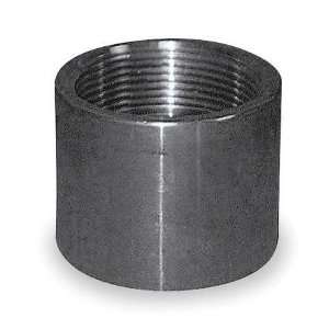 Stainless Steel Threaded Fittings 3000 PSI Coupling,1 1/2 In,316 Stain 