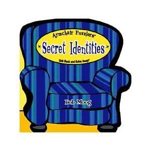  Armchair Puzzlers Book   Secret Identities Toys & Games