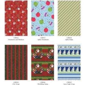  Christmas Roll Wrap 100 square Assortment Case Pack 36 