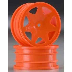  HPI 100622 Ultra 7 Wheels Orange 30mm (2) Toys & Games