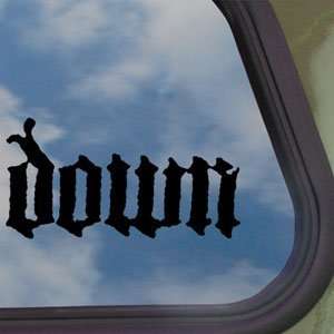  Southern Black Decal Metal Rock Band Window Sticker