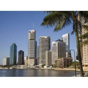  Queensland, Brisbane, the Highrise Apartment Blocks and 