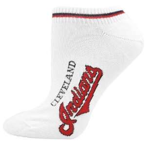  Cleveland Indians White Ladies (529) 9 11 Ankle Socks 