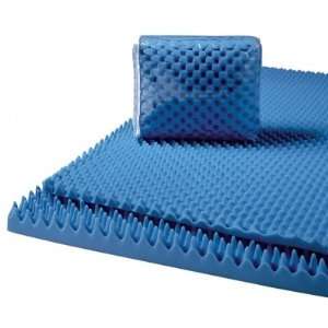  Convoluted Foam Mattress Pads 3 Twin 33x72x3, 1EA Health 