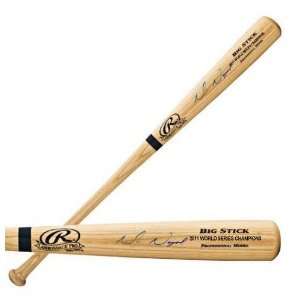  PRESALE Mike Napoli Signed Bat with 2011 World Series 