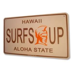  Surfs Up Hawaii Aluminum Sign SF69 