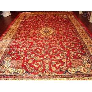  10x16 Hand Knotted Mahal Persian Rug   100x160