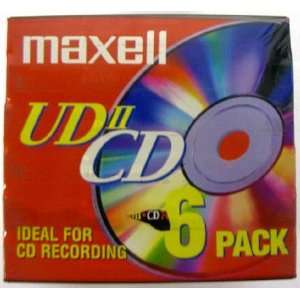  UDII CD 74MIN/110m (6 PACK) Electronics