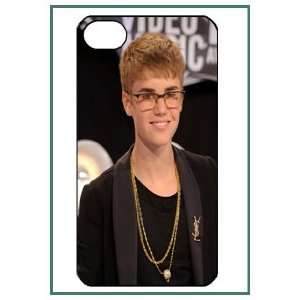  Justin Bieber Pop Star iPhone 4s iPhone4s Black Designer 