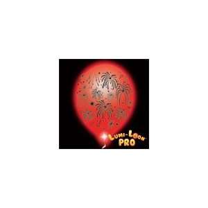 Fireworks Lumi Loons Balloon Lights, Light Up White Balloons, Red 