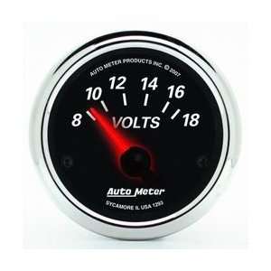  Auto Meter Voltmeter Gauge   1293 Automotive
