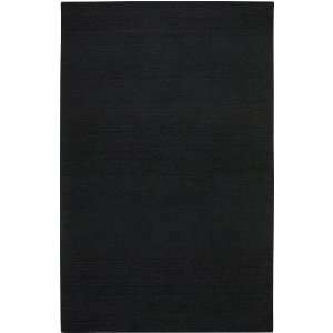  Rizzy Country CT 1359 Solid Black 26x8 Runner Area Rug 