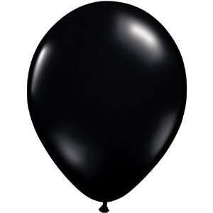    Onyx Black Jewel 16 Latex Balloons Set of 50 Toys & Games