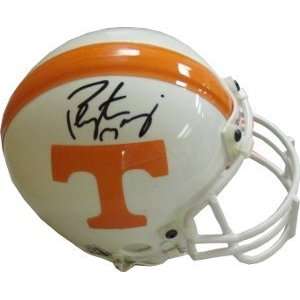  Peyton Manning signed Tennessee Vols Authentic Mini Helmet 