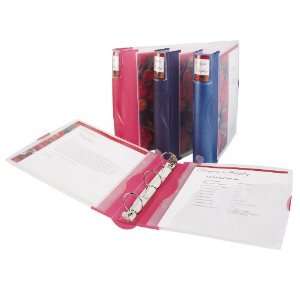   Free Round Ring, Assorted Colors, 4 Binders (17105)