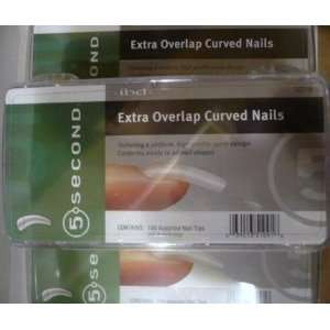  IBD 5 Second Extra Overlap Curved Nails (Qty, Of 2 Boxes 