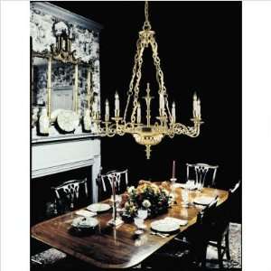 Nulco Lighting Chandeliers 1808 03 Pewter Chippendale Chandelier 8Lt 