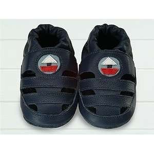  Shooshoos Baby Shoes Navy / Yacht Sandal (SizeM6 12M 