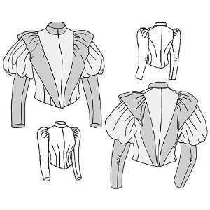  1896 Plain Bodice Pattern 