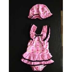 Baby Girl Swimsuit Size 90/12 18 months 