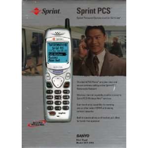  Sanyo SCP 4700 Dual Band Sprint PCS Cell Phone Cell 