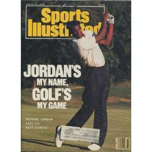   Jordan Unsigned Sports Illustrated  Aug 14 1989