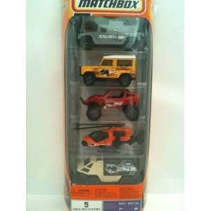  Mattel Matchbox Dino Adventure Vehicles 5 Pack #8 Toys 