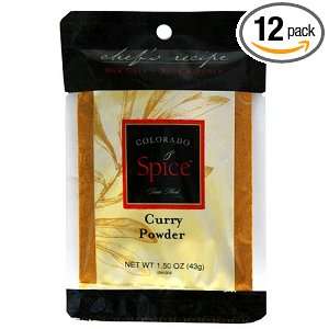 Colorado Spice Company, Rubs for any Occasion, Curry Powder, 1.5 Ounce 