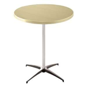  Round Aluminum Cafe Table Chair Height 30 Diameter