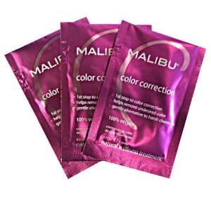  Malibu C Color Correction   1st Step To Success, 3 Packets 